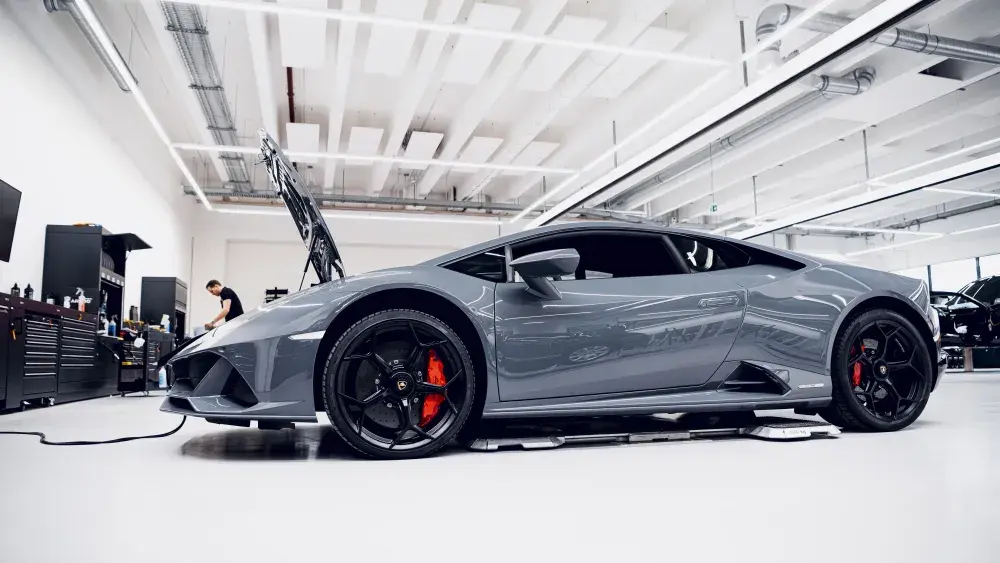 Lamborghini garage