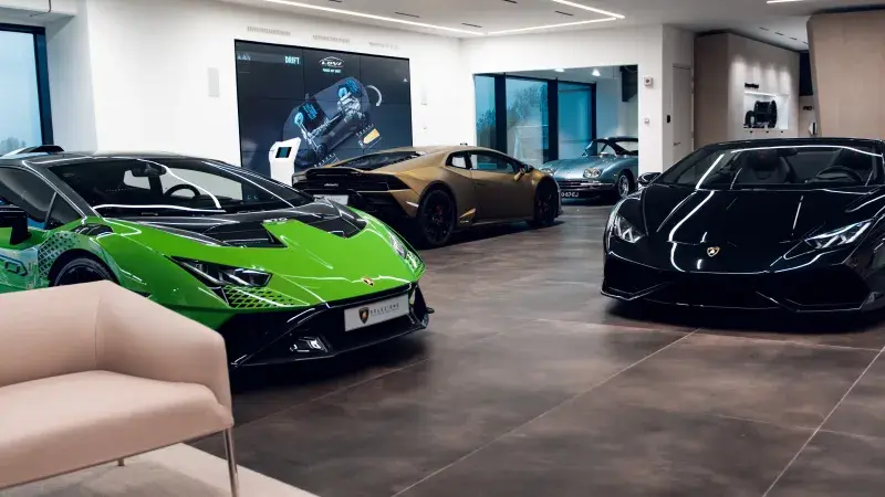 lamborghini showroom